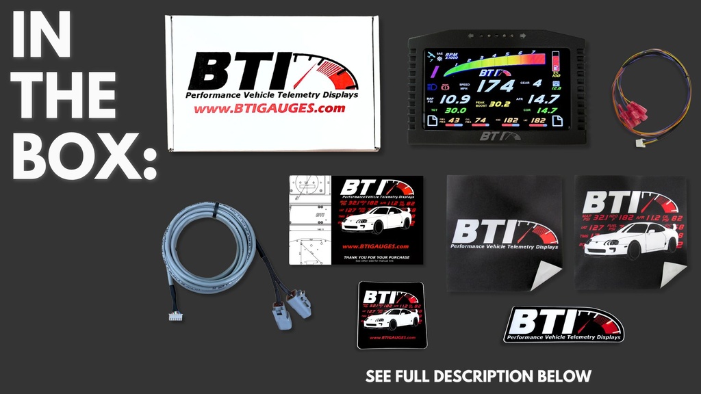 BTI Multi-Integration Dash 