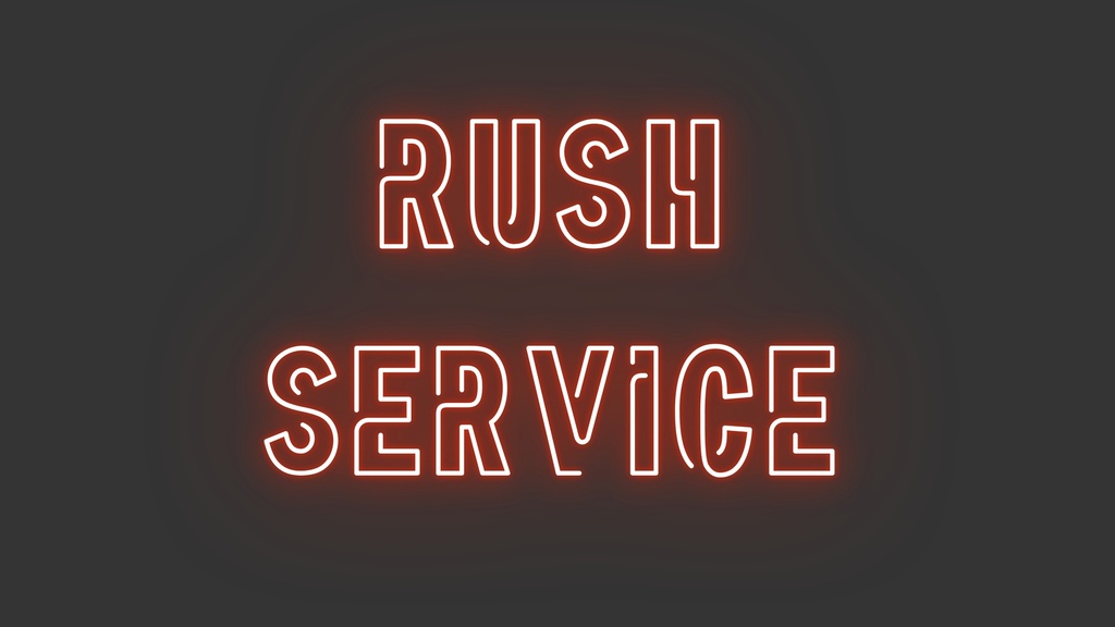 Rush Service Fee